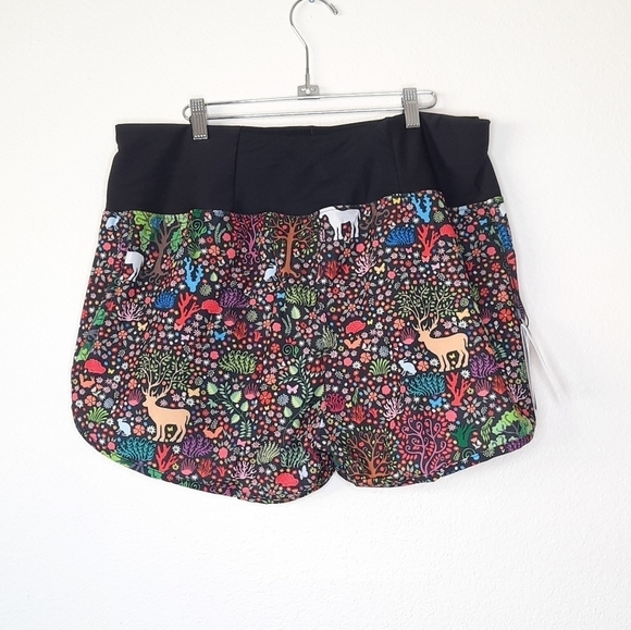 Shredly Tina Print Athletic Short 2XL NWT - Picture 6 of 11